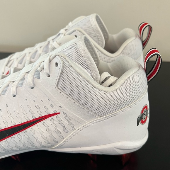 Nike Alpha Menace Pro 2 Low Ohio State PE Football Cleats Men’s Size 15 WIDE